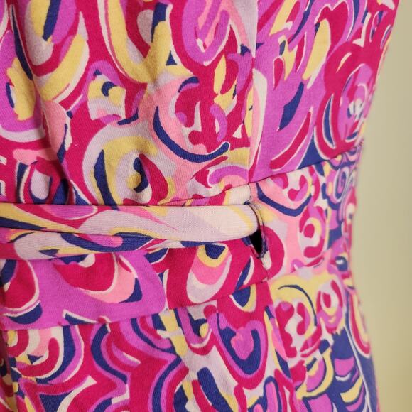 LILLY PULITZER Karlie Wrap Romper, Size Medium - Picture 11 of 14